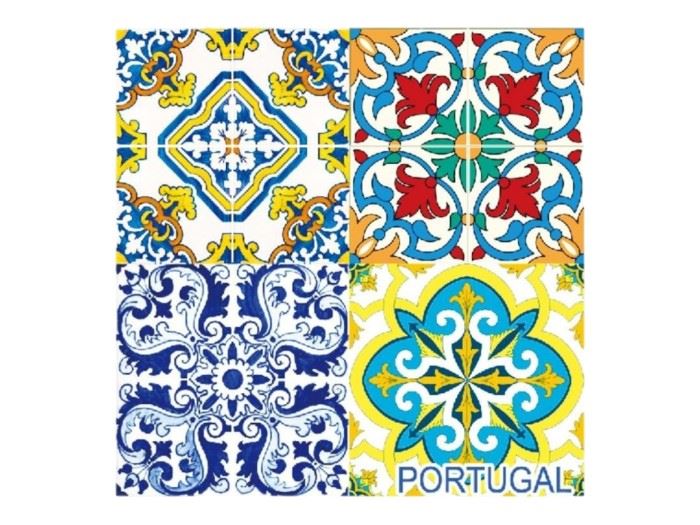 IMAN RESINA AZULEJO PORTUGAL  6,5CM