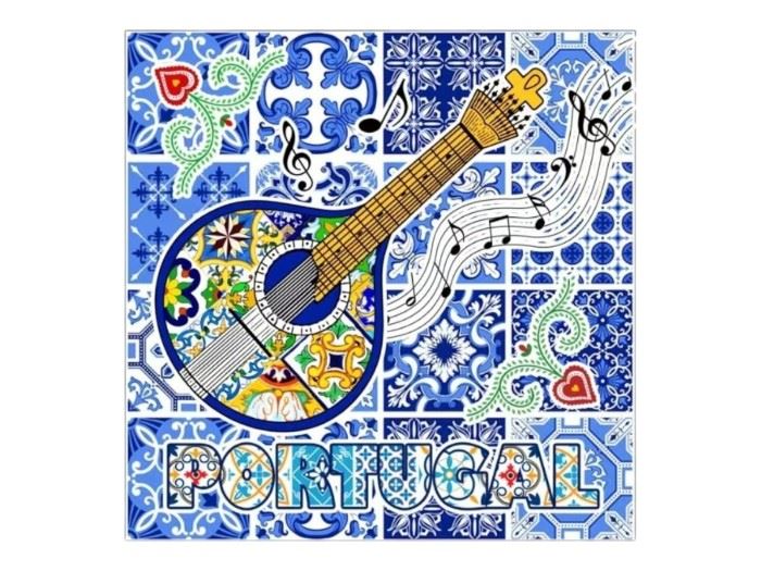 IMAN RESINA AZULEJO PORTUGAL  6,5CM