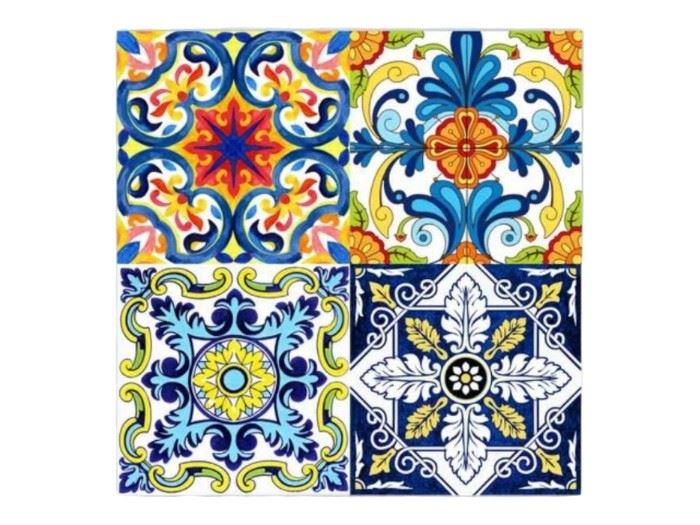 IMAN RESINA AZULEJO PORTUGAL  6,5CM