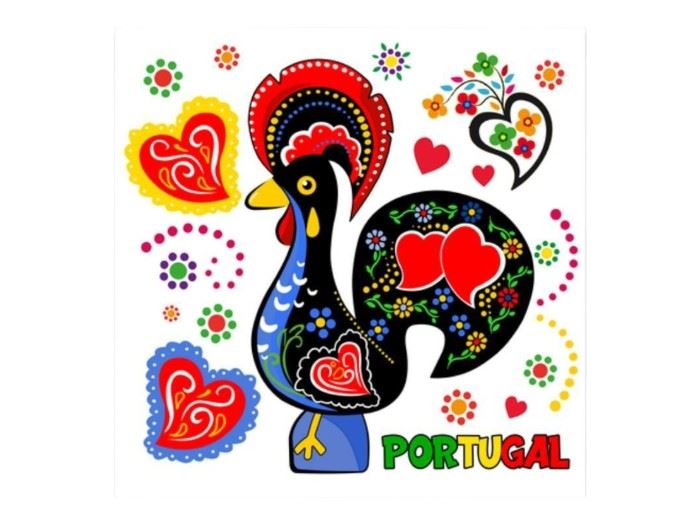 IMAN RESINA AZULEJO PORTUGAL  6,5CM