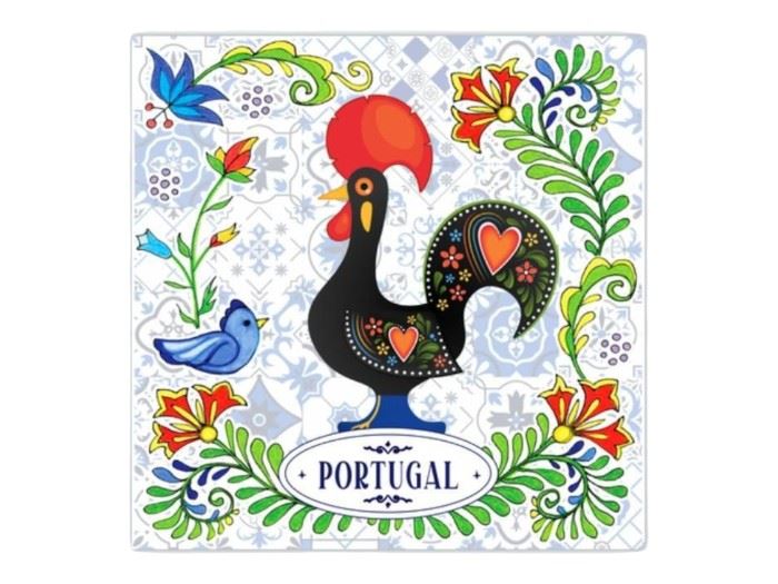 IMAN RESINA AZULEJO PORTUGAL  6,5CM