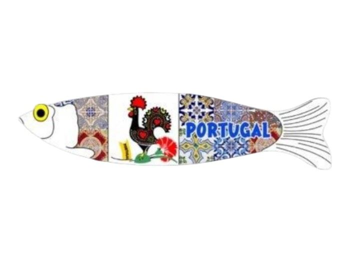 IMAN RESINA SARDINHA PORTUGAL  11,5CM