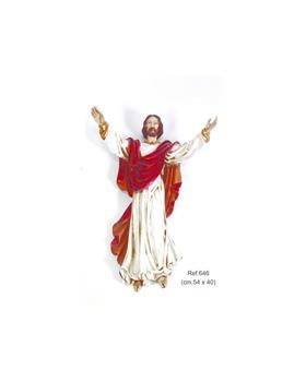 CRISTO RESSUSCITADO 54 X 40CM
