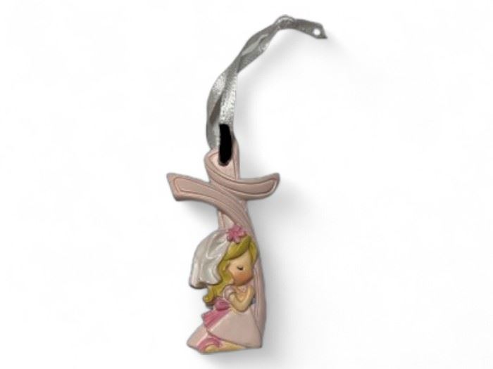 CRUZ ROSA MENINA 6x3CM