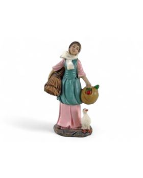 FIG. PRESEPIO AGRICULTORA 6X4X10CM