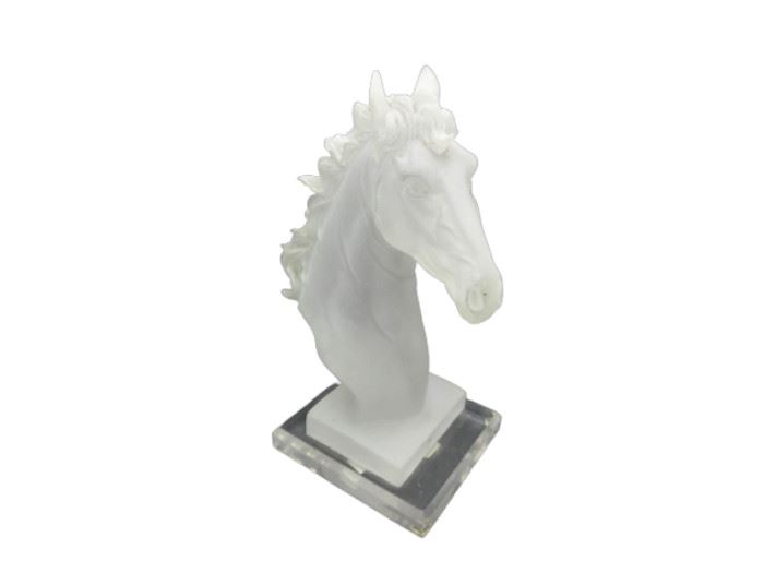 BUSTO CAVALO BRANCO PEQ