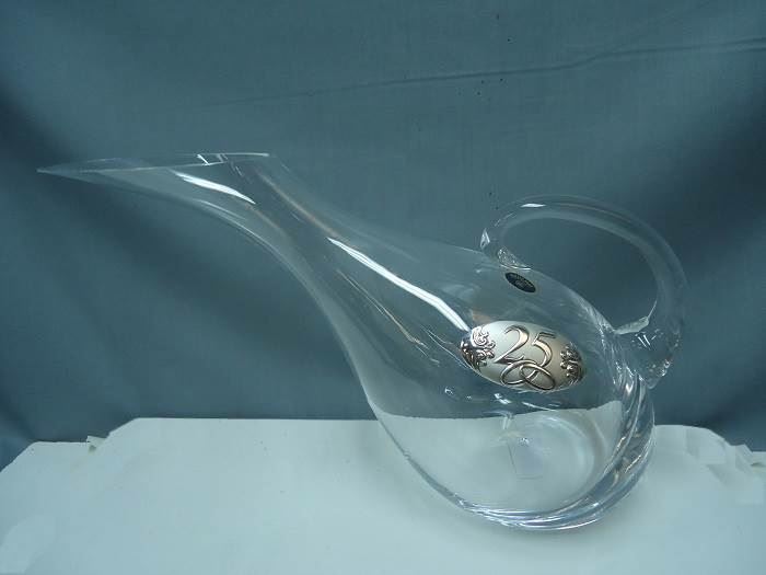 DECANTER C/ PRATA 25 ANOS