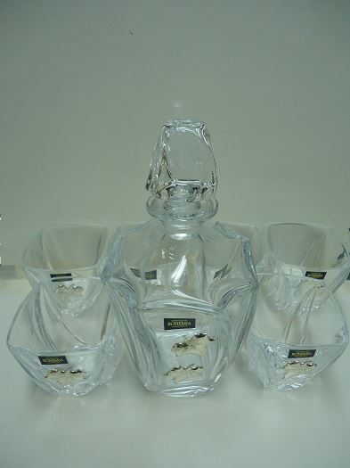 CONJ. 7P WHISKY NEPTUN C/ APL. PRATA