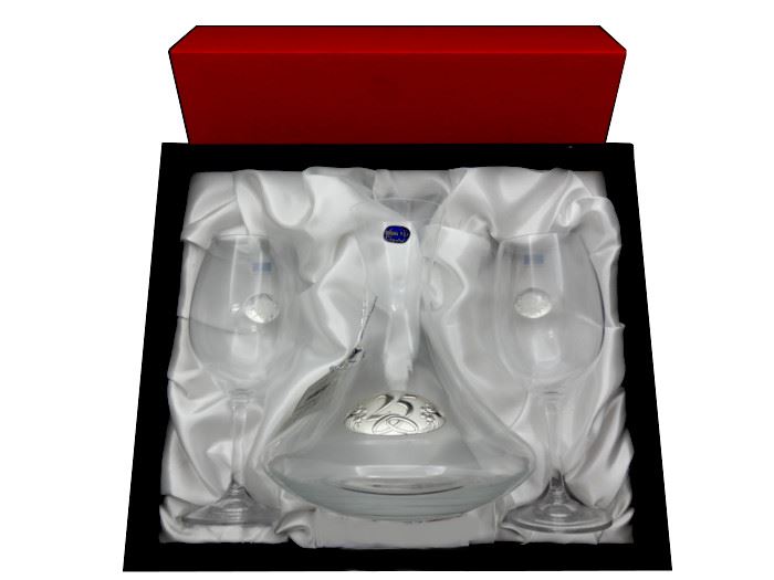 ESTOJO C/ DECANTER + 2 COPOS APL 25A