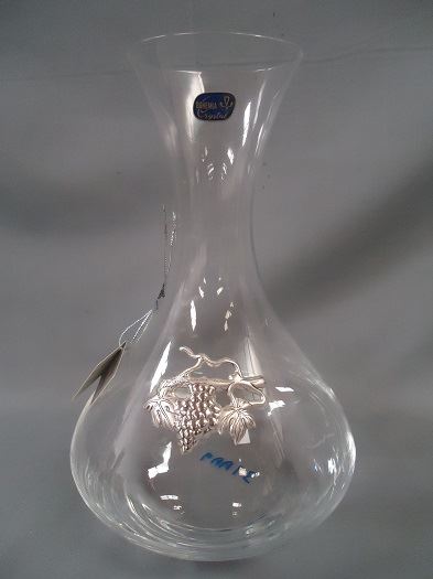 DECANTER 1500ML  C/PRATA