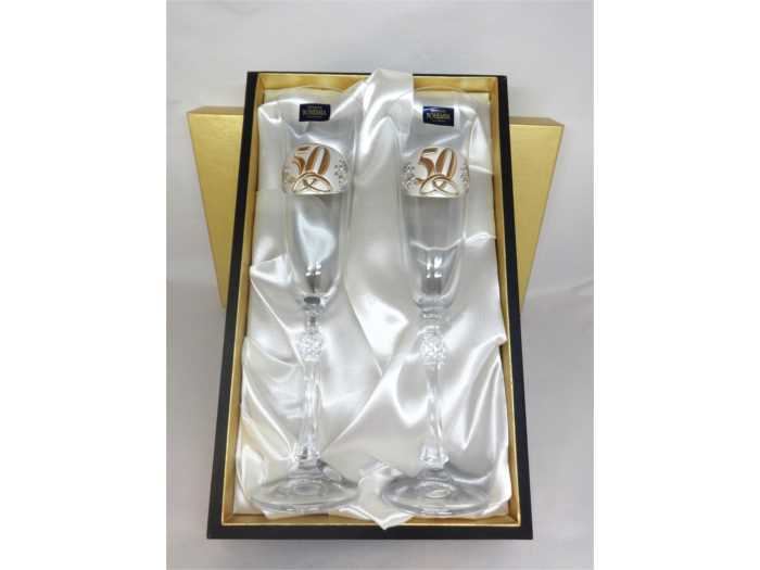 CONJ. 2 PROXIMA  FLUTE  190 ML C/APL 50 ANOS