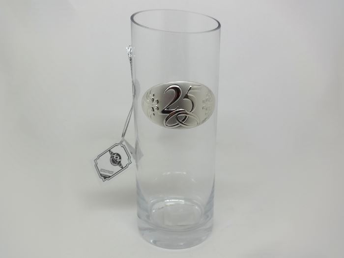 TUBO DIAG.C/PRATA 25 ANOS 30X8.5X7CM