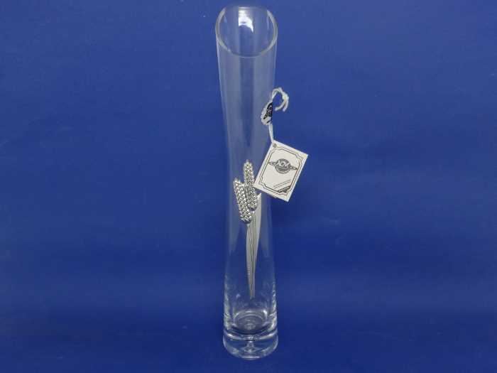 SOLITARIO 30CM C/ APL. ESPIGA EM PRATA(1051)