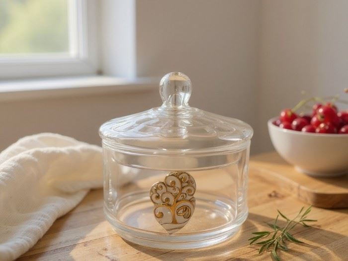 BOMB. 15x15cm ARVORE ALIANÇAS PRATA