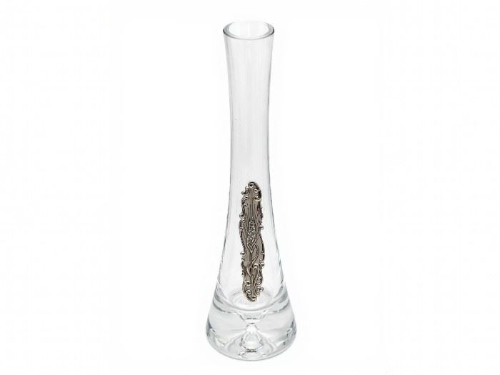 SOLITARIO BOLHA 30CM C/ APL. PRATA TRIGO