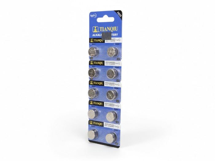 PILHA  LR44  - AG13 BLISTER 10 PCS