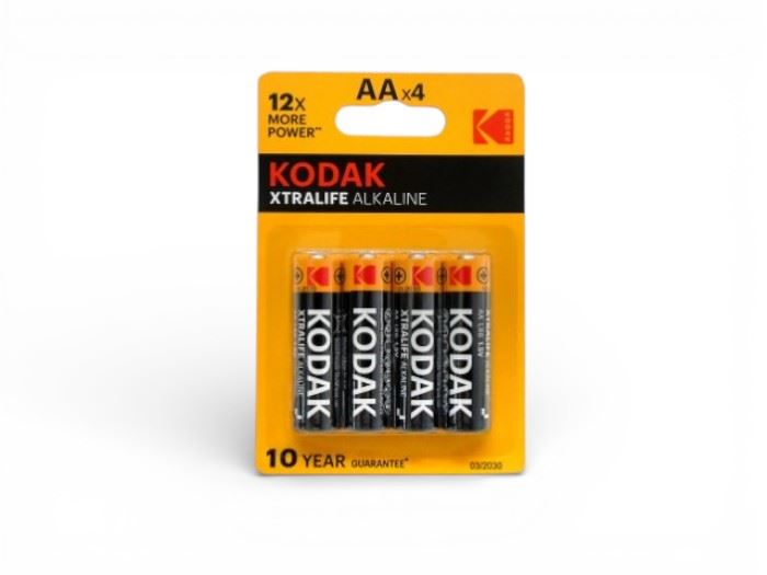 PACK 4 PILHAS XTRALIFE AA KODAK LR6 1.5V