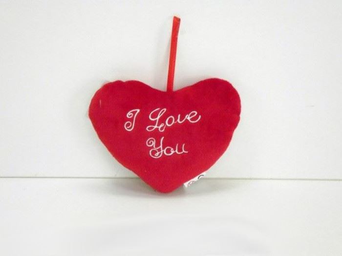 CORAÇÃO PELUCHE "I LOVE YOY" 10CM