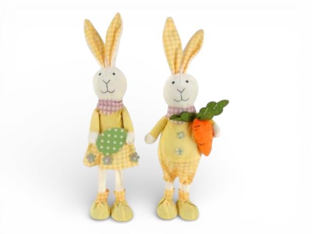 COELHO(A) AMARELO 12X9X41CM