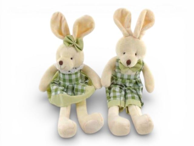 COELHO(A) PELUCHE  VERDE 30CM