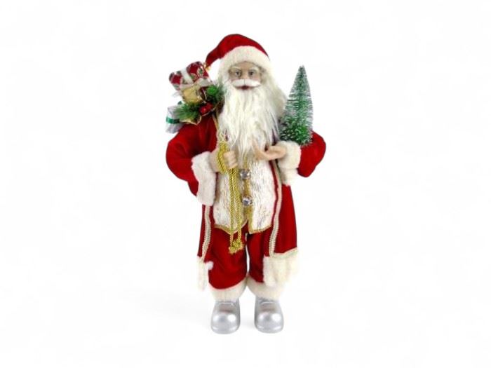 PAI NATAL 60CM VERMELHO