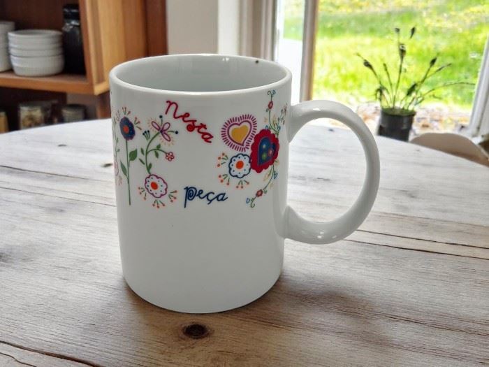 CANECA  CILINDRICA  NAMORADOS  10X8CM
