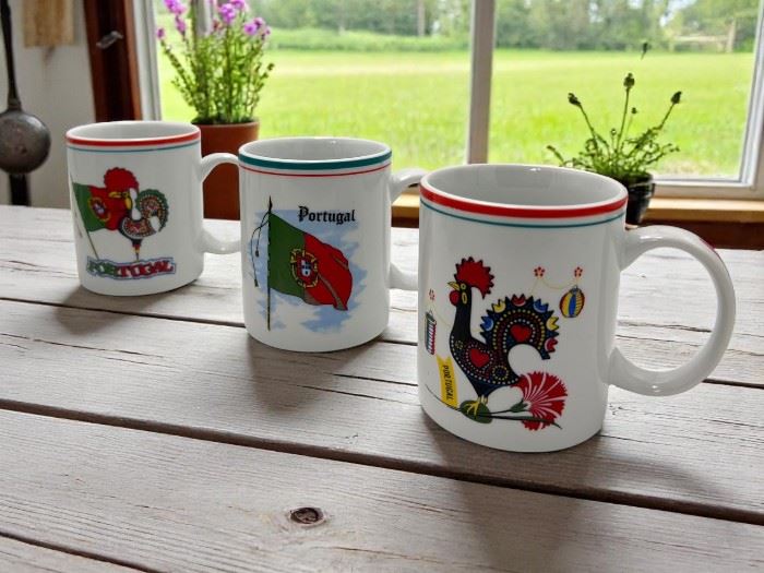 CANECA  CILINDRICA  PORTUGAL SORT. 4  10X8CM