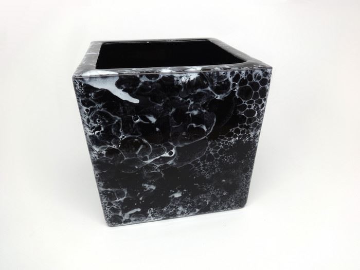 CUBO PRETO MARM. 11X11X11.5CM