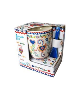 CANECA PORCELANA
C/Colher e Caixa Gift