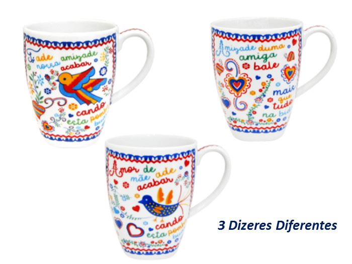 CANECA PORCELANA