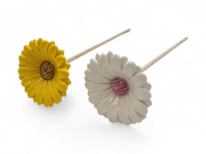 FLOR C/ PAU MALMEQUER 31X9CM