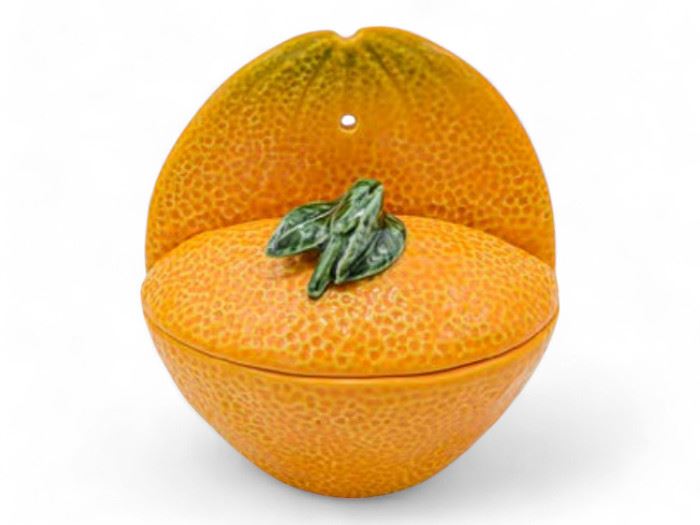 SALEIRO LARANJA 20x17x8CM