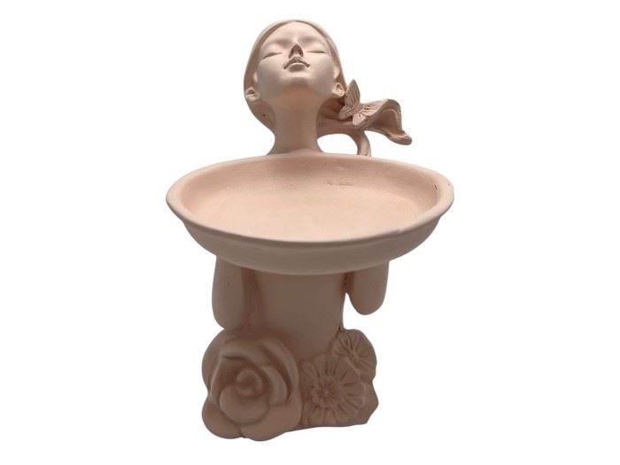 VASO MENINA CRU  18x16x26,5cm