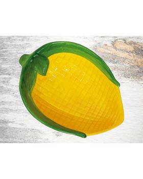 PRATO DECORATIVO FRUTA MILHO 25.5*18*3.8CM