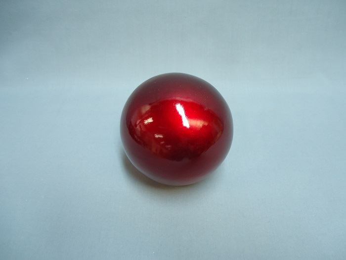 BOLA 10CMØ COR VERMELHO