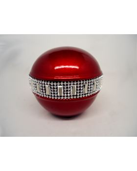 BOLA 10CM VERMELHO