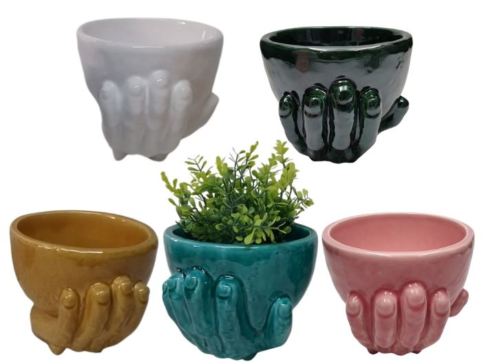 MÃO PEQ. 12.5x14CM (VASO)