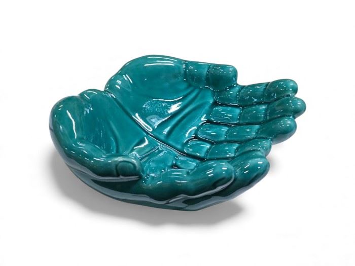 MÃOS AZUL  22x8,5cm