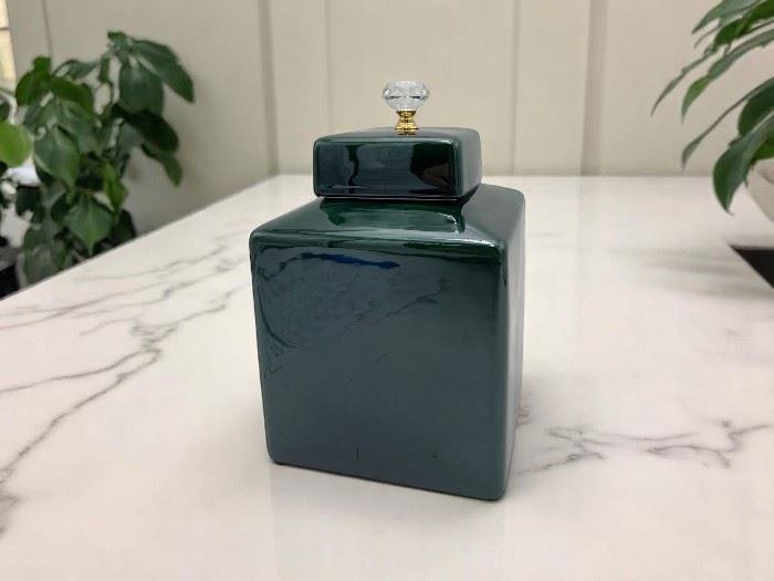 POTE QUAD. PEQUENO Verde 23X15CM