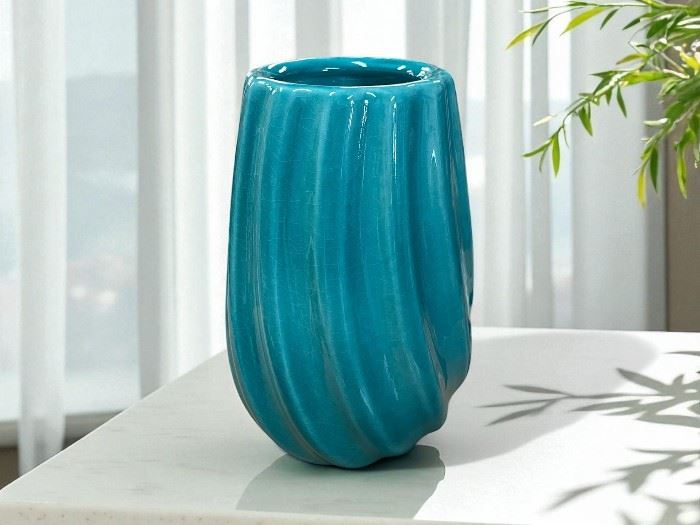Jarra Ond.  24x16cm AZUL