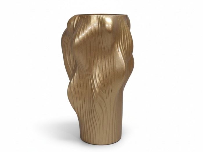 JARRA ONDAS GRD. OURO 19*19*33CM