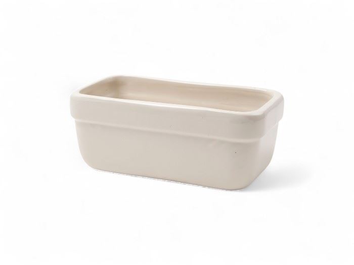 FLOREIRA  C/ BORDO 20x9x8CM CREME