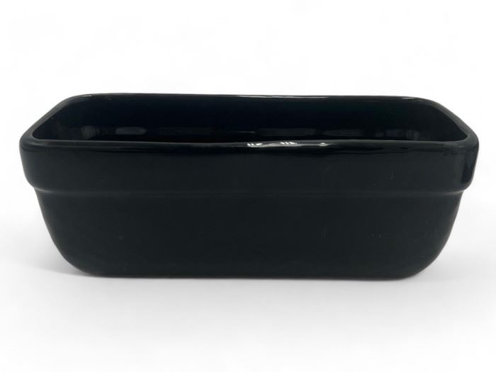 FLOREIRA  C/ BORDO 25x10x10CM  PRETO