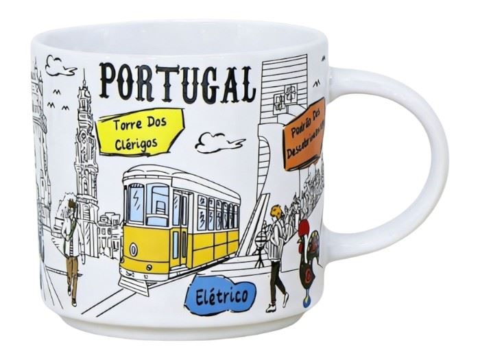 CANECA PORCELANA  9CM