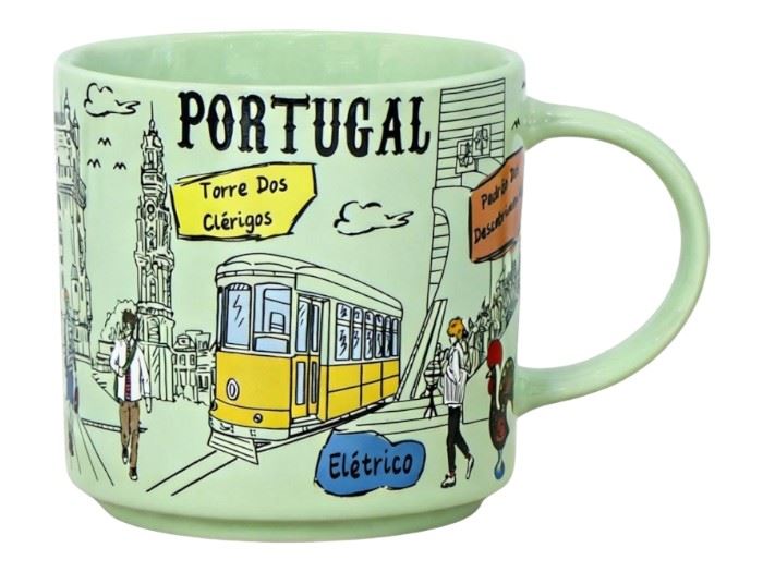 CANECA PORCELANA  9CM
