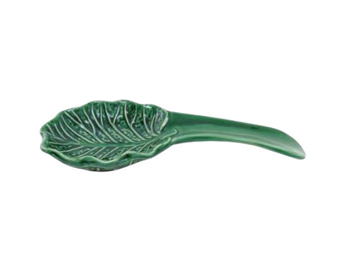 POUSA-COLHER REPOLHO VERDE 26X11X3CM