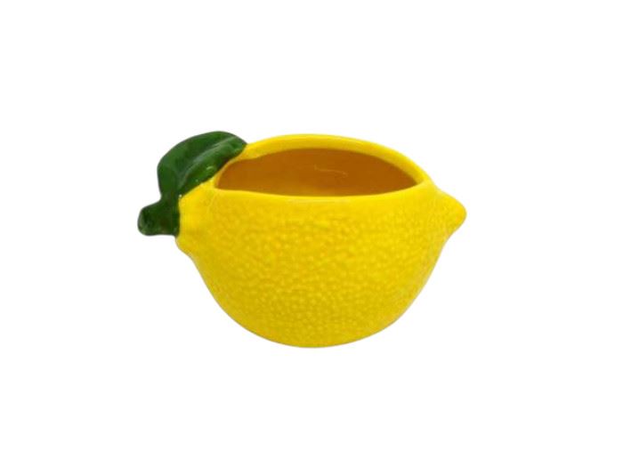 TAÇA LIMAO AMARELO 14X10X8CM