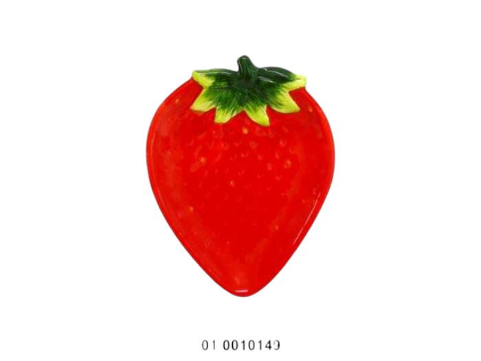 PRATO MORANGO VERMELHO 22X16X3CM