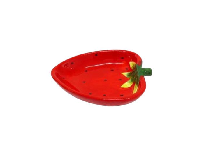 PRATO MORANGO VERMELHO 16X13X4CM