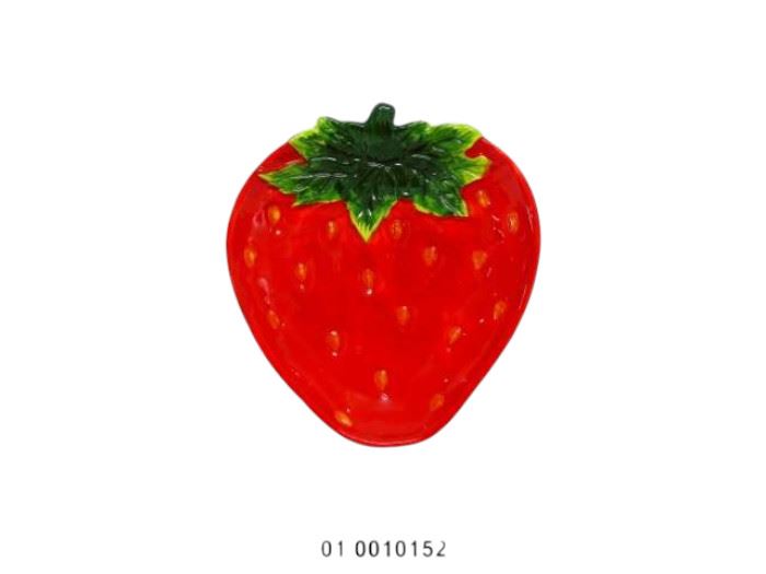 PRATO MORANGO VERMELHO 17X15X2CM